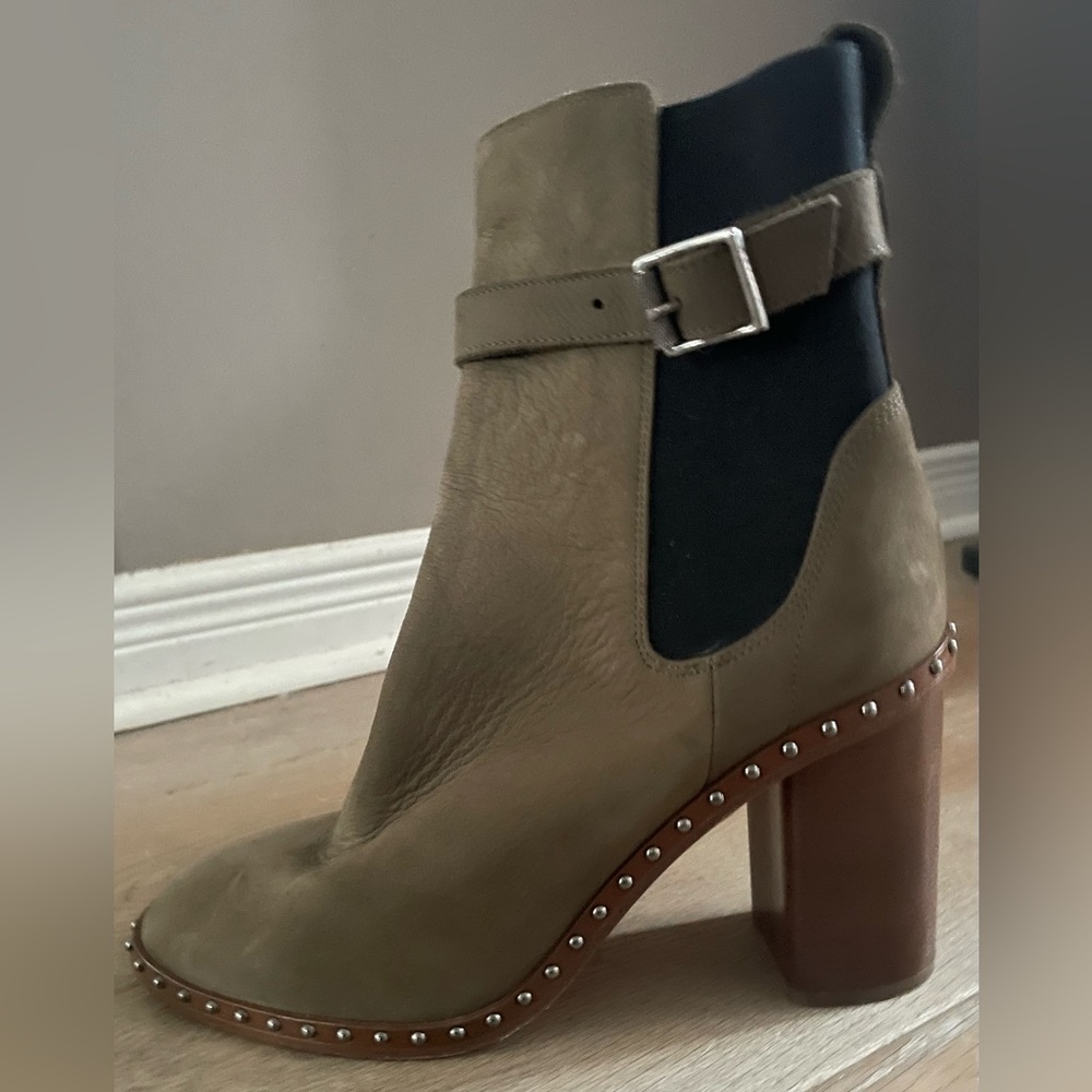 Rag and Bone leather booties made in Italy.